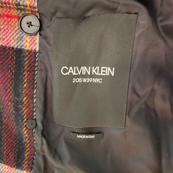 Raf Simons for Calvin Klein 205W39NYC x Pendleton Wool Fringe Coat - Size 2 - Picture 8 of 11